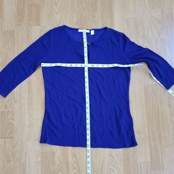 BOSS Epina Purple Top sz Small. - Picture 6 of 7